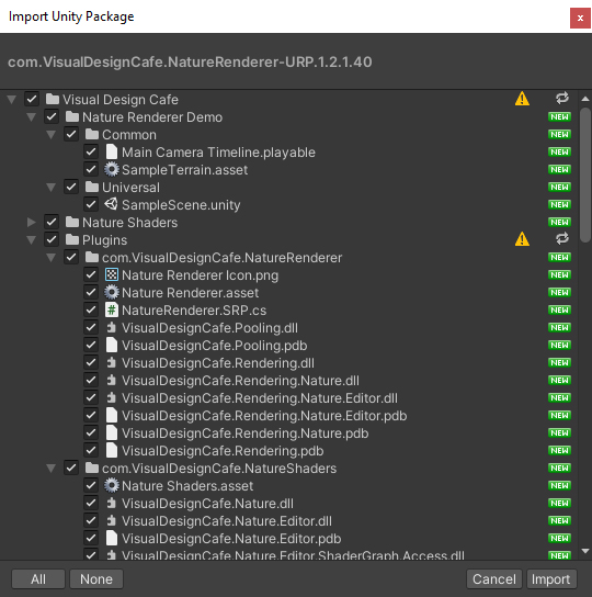 nature-renderer-import-package-for-render-pipeline.jpg